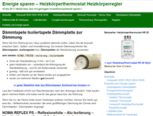 Tablet Screenshot of heizkoerperthermostat-heizkoerperregler.de